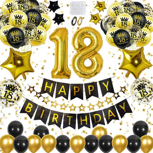 Balón k 18. narozeninám