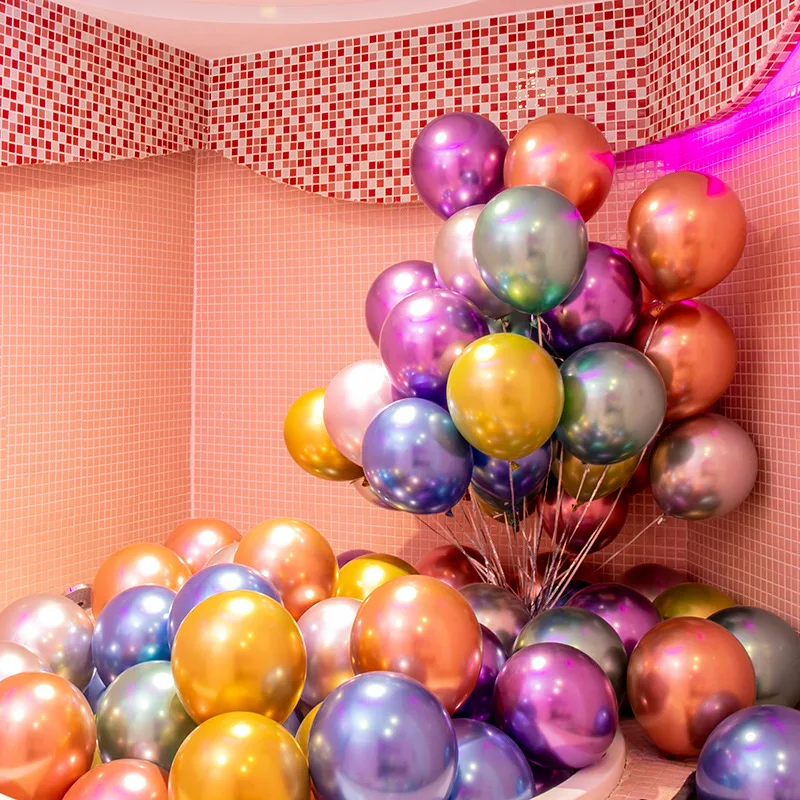 18 palcový kovový latex balón