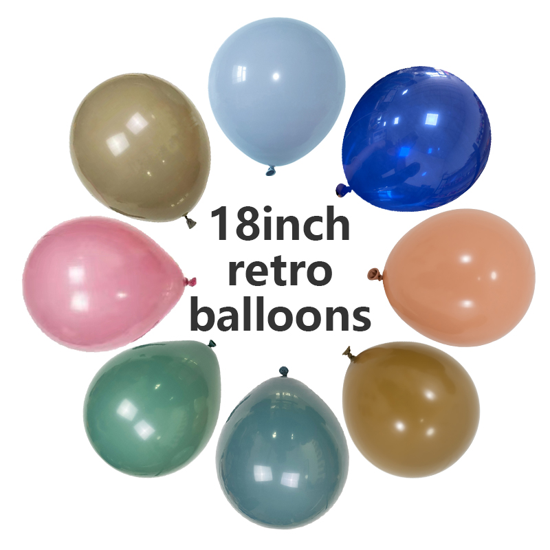 18 palcové retro balónky