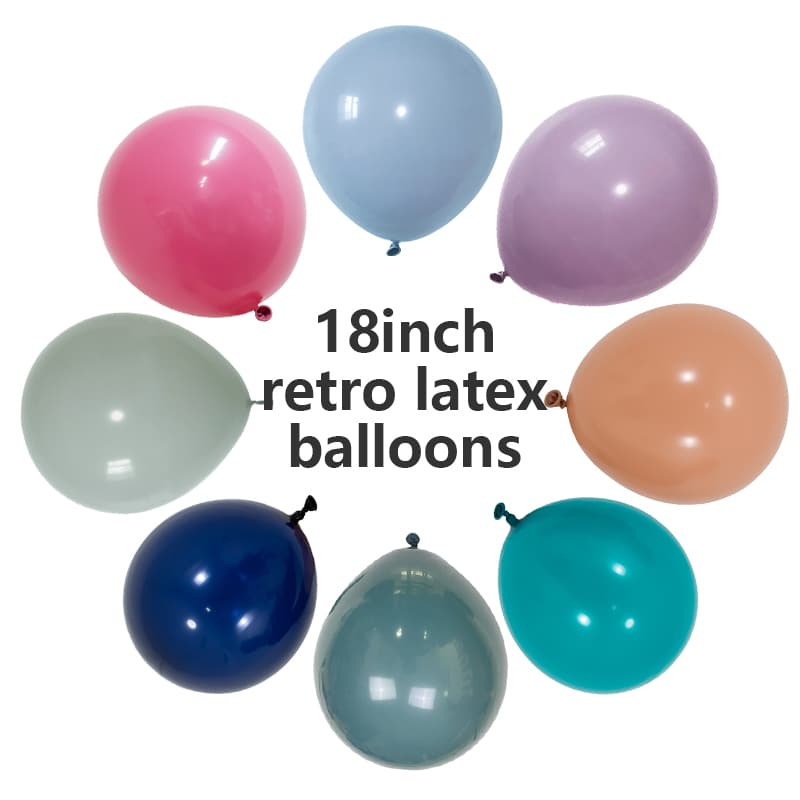 18palcové retro latexové balónky