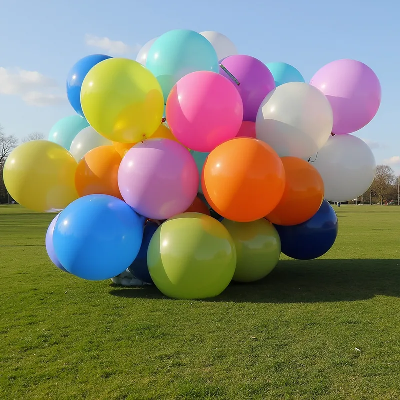 36 palcový latex balón