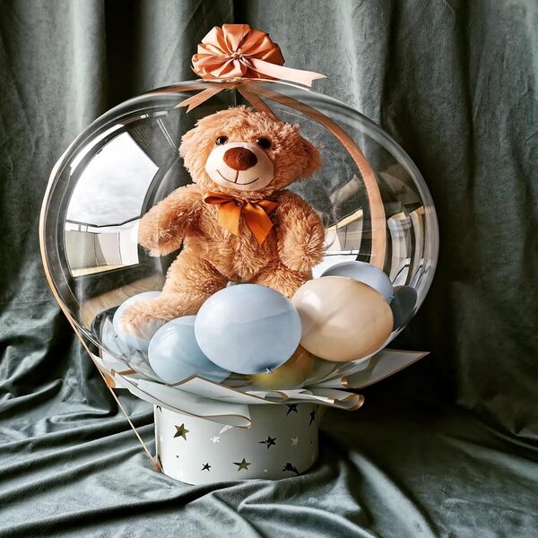 Bobo balónek s hračkou zajíčka