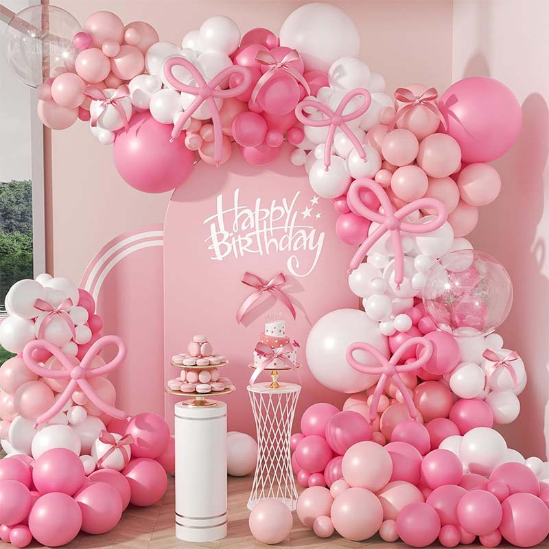 Bow Balloon Arch Garland Kit