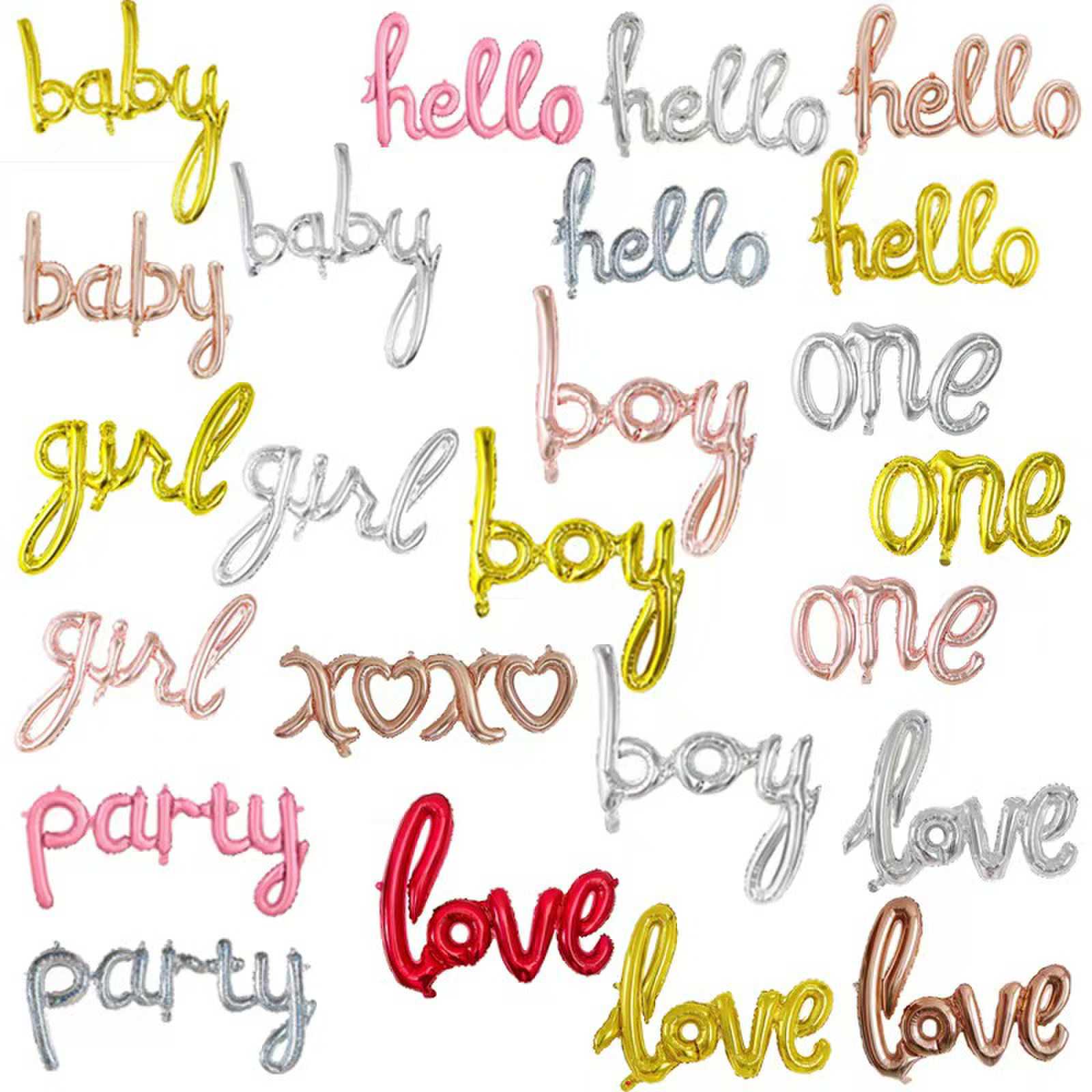 Spojený fóliový balónek