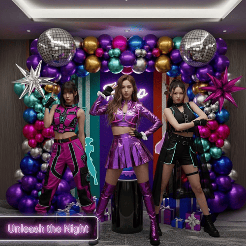 Oblouková sada disco balónu