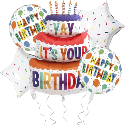 Narozeninová sada fóliového balónku
