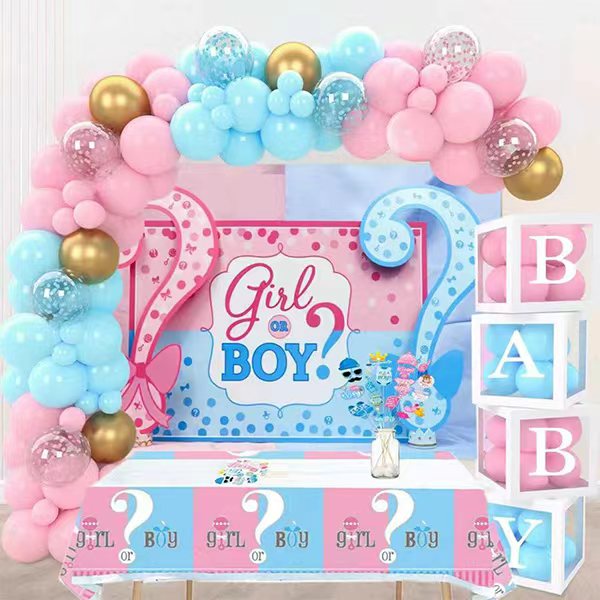 Balónek Garland Gender Reveal