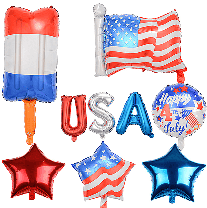 Šťastný balónek 4. července