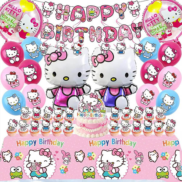 Hello Kitty Témad fólie balón