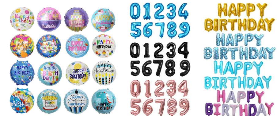 Happy Birthday Foil Balloon