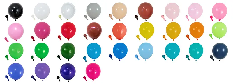 Matte balloons