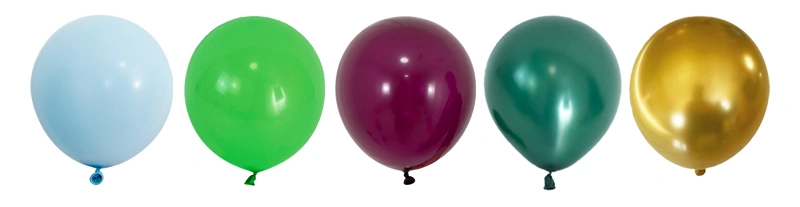 Balloons of different styles Balloons of different styles
