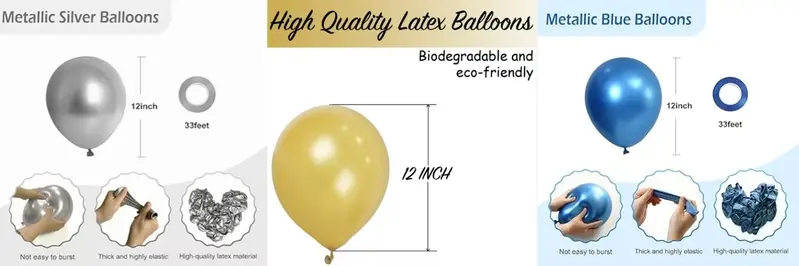 High-quality latex balloons