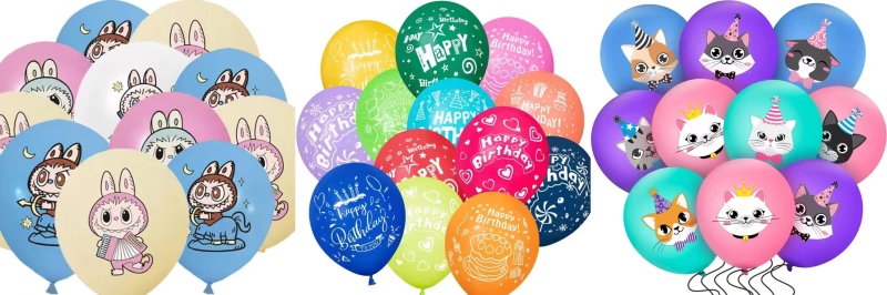 Printed Latex Balloons