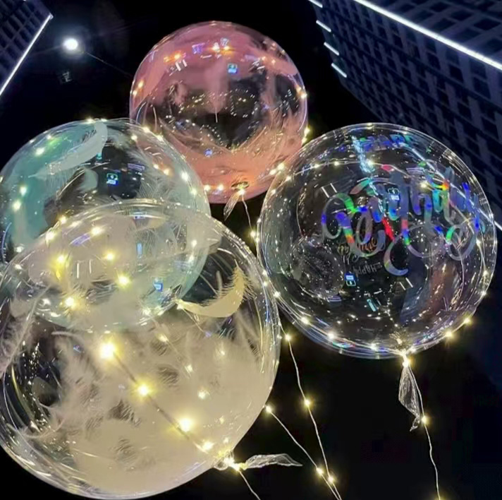 LED FEATHER BABO BALLOONY