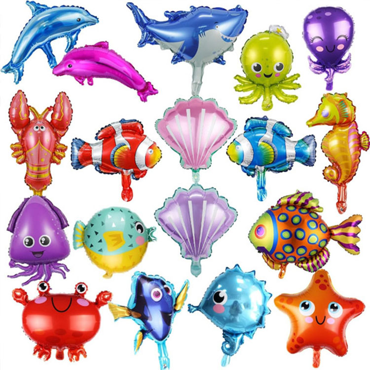 Marine Life Fólie Balón