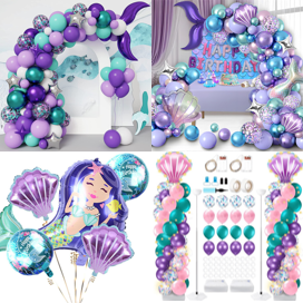 Mermaid Balloon Kit