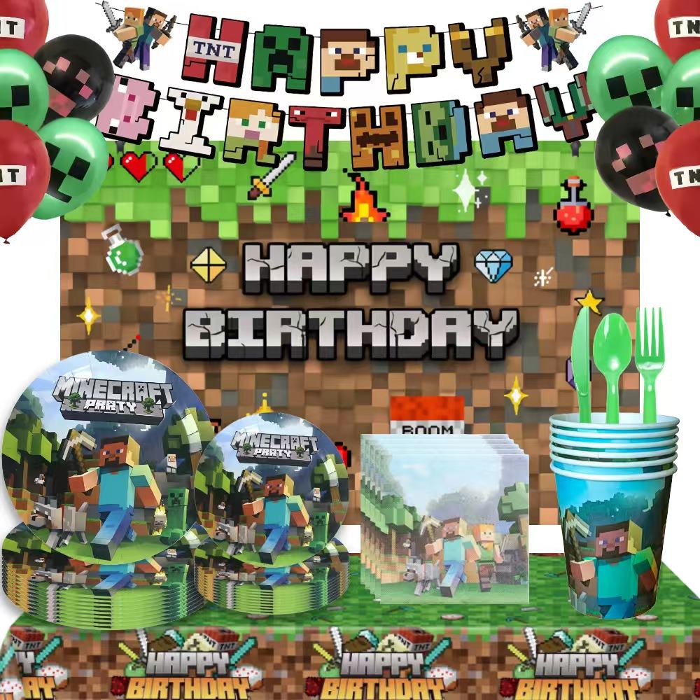 Zásoby Minecraft Party