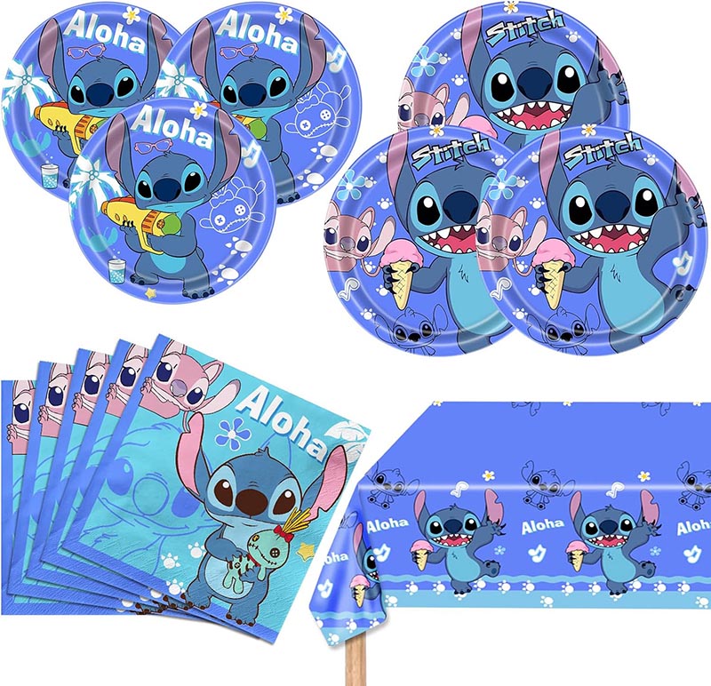 Stitch Paper Party Tableware