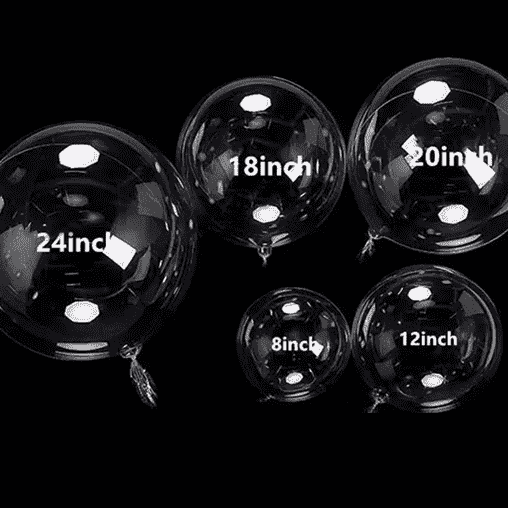 Průhledný bobo balónek